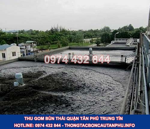 xử lý bùn thải quận Tân Phú
