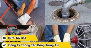 Thông cống nghẹt Phường Phú Thọ Hòa