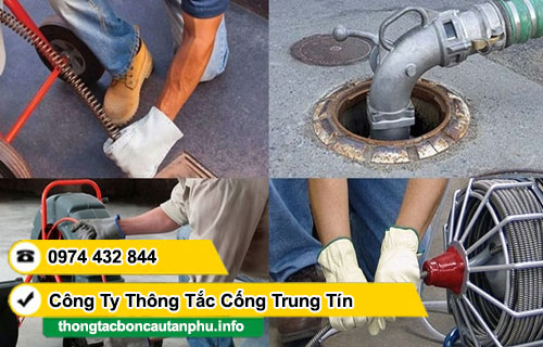 Thông cống nghẹt Phường Phú Thọ Hòa