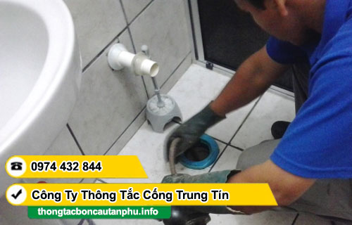 Thông cống nghẹt Phường Tân Phú