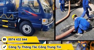 Thông cống nghẹt Phường Tân Phú