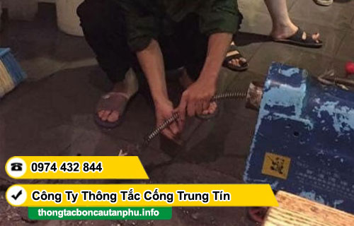 Thông cống nghẹt Phường Tân Sơn Nhì