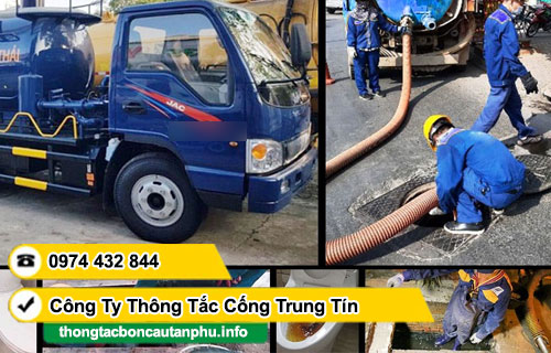 thông cống nghẹt Phường Tây Thạnh