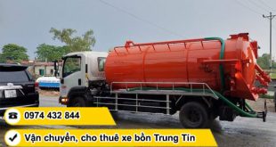Vận chuyển hút bùn thải tại TP. HCM