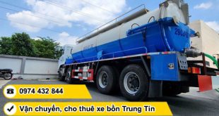 vận chuyển hút bùn vi sinh TPHCM