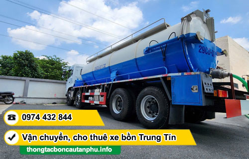 vận chuyển hút bùn vi sinh TPHCM