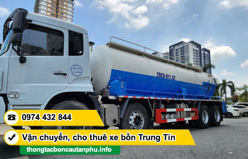 vận chuyển hút bùn vi sinh TPHCM